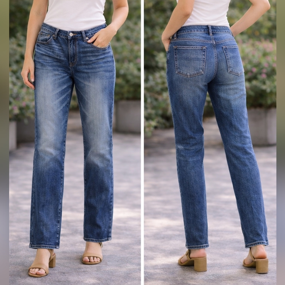 FLAMINGALS CLASSIC STAIGHT LEG JEANS 💙